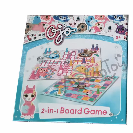 Educational Toys Custom Board Game Printing Ludo Game Manufacturer for Family