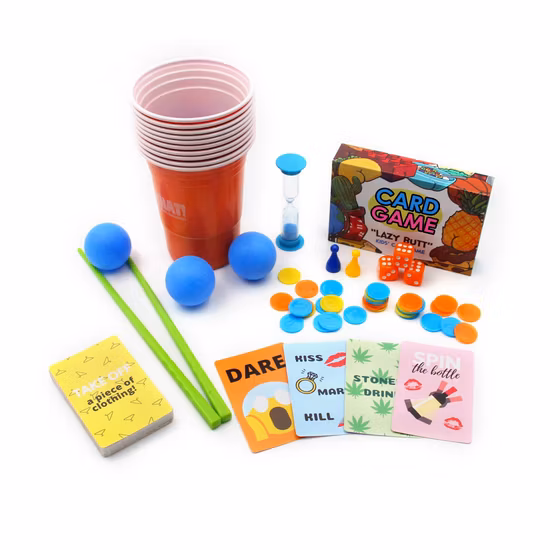 Manufacturer Custom Printing Design Party Bar KTV Playing Drinking Drunk Card Deck Game for Adults Family Ice Break