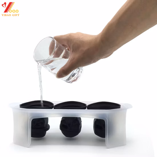 Classic Factory Price Skull Party Easter Halloween Silicone Ice Cube