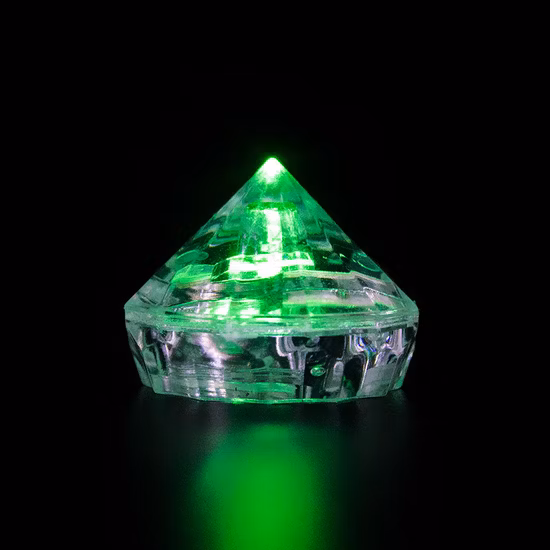 Diamond Shape Bar Lights LED Ice Cube Party Decoration LED Ice Cube