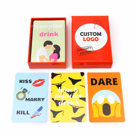 Top Sale High Quality Wholesale Printing Drinking Party Card Game Table Playing Card Game