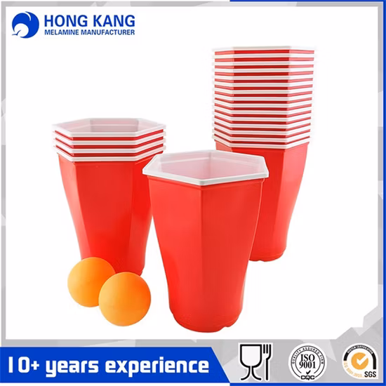 Plastic Beer Pong Party Cup with Ping Pong Ball