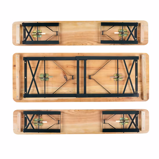 Outdoor Wooden Beer Pong Table