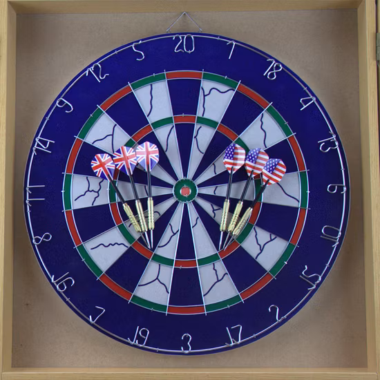 Sisal Dart Board with All
